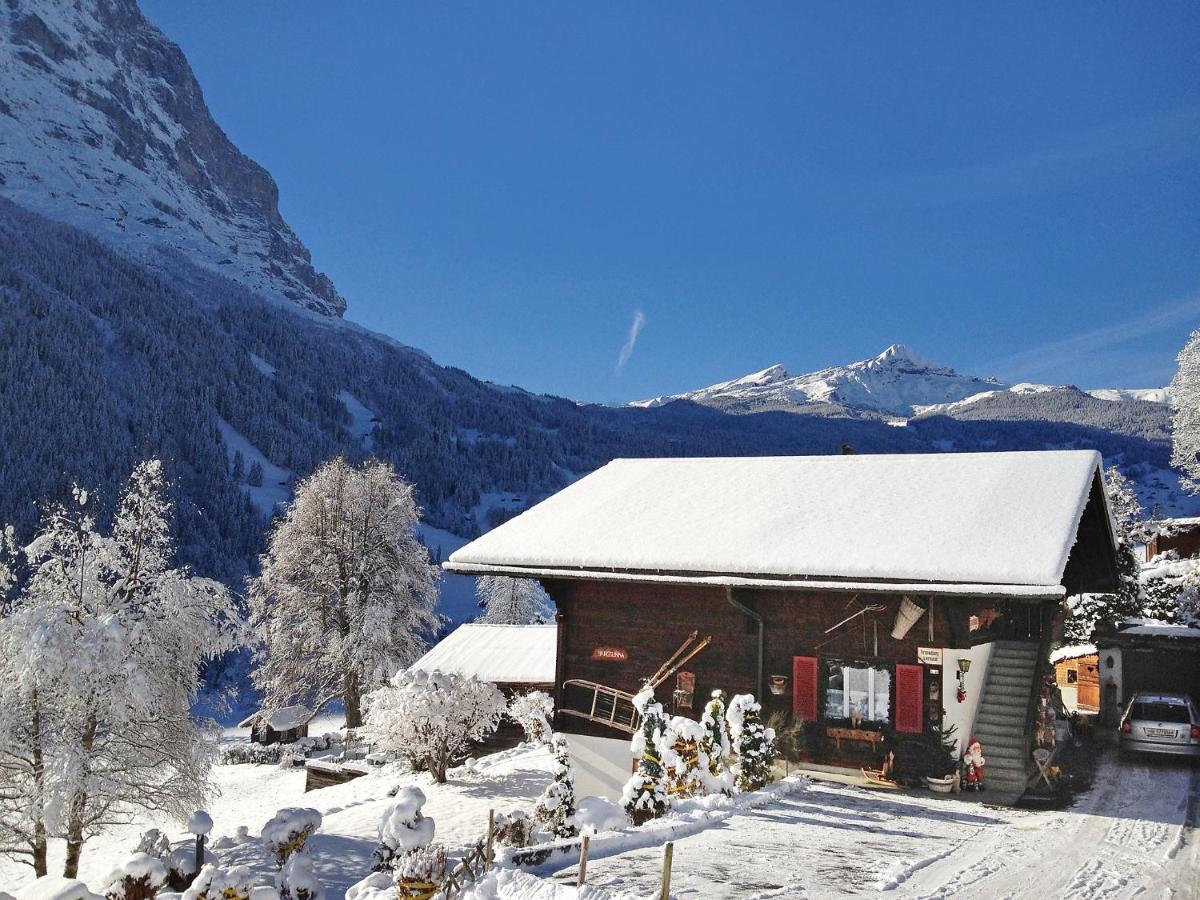Apartment Chalet Bärgsunna-4 Grindelwald Exterior foto