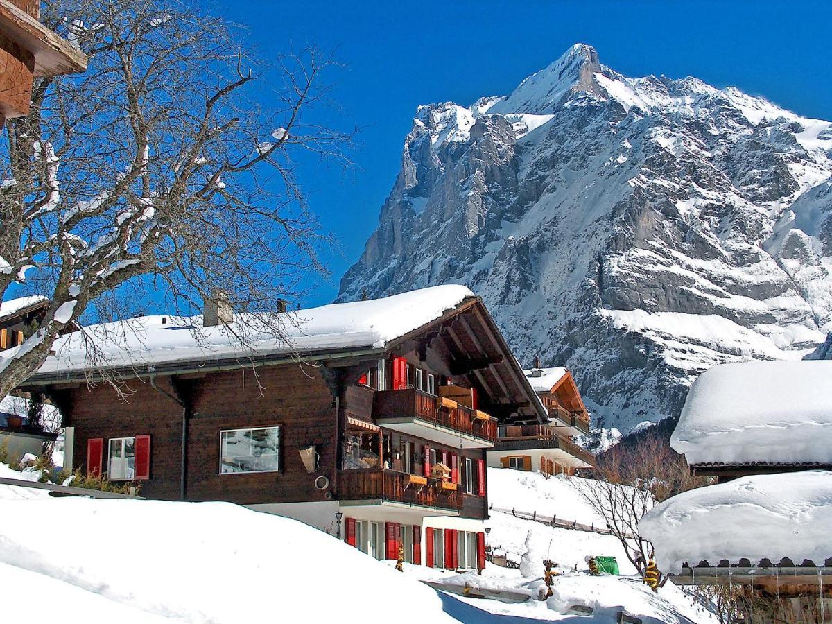 Apartment Chalet Bärgsunna-4 Grindelwald Exterior foto