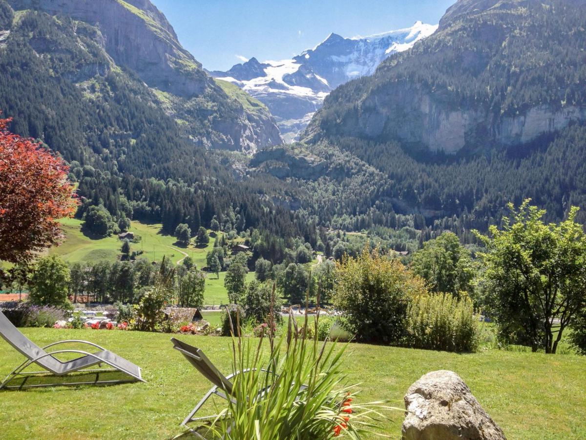 Apartment Chalet Bärgsunna-4 Grindelwald Exterior foto